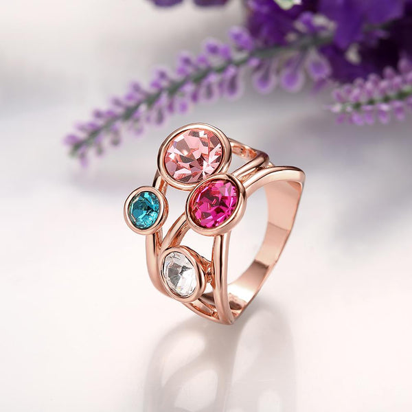 Rose Gold Ring LSR788-B