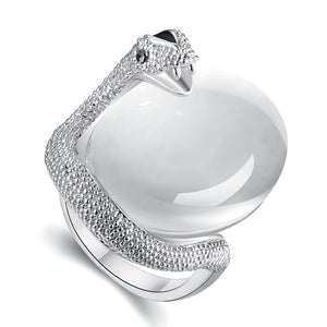 White Gold Ring LSR790-C