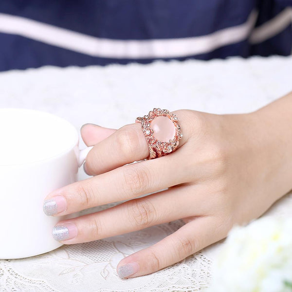 Rose Gold Ring LSR791-B