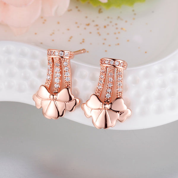 Rose Gold Earrings LSR904