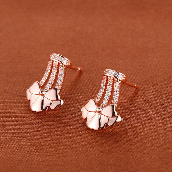 Rose Gold Earrings LSR904