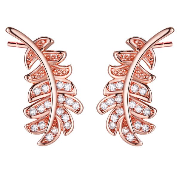 Rose Gold Earrings LSR916