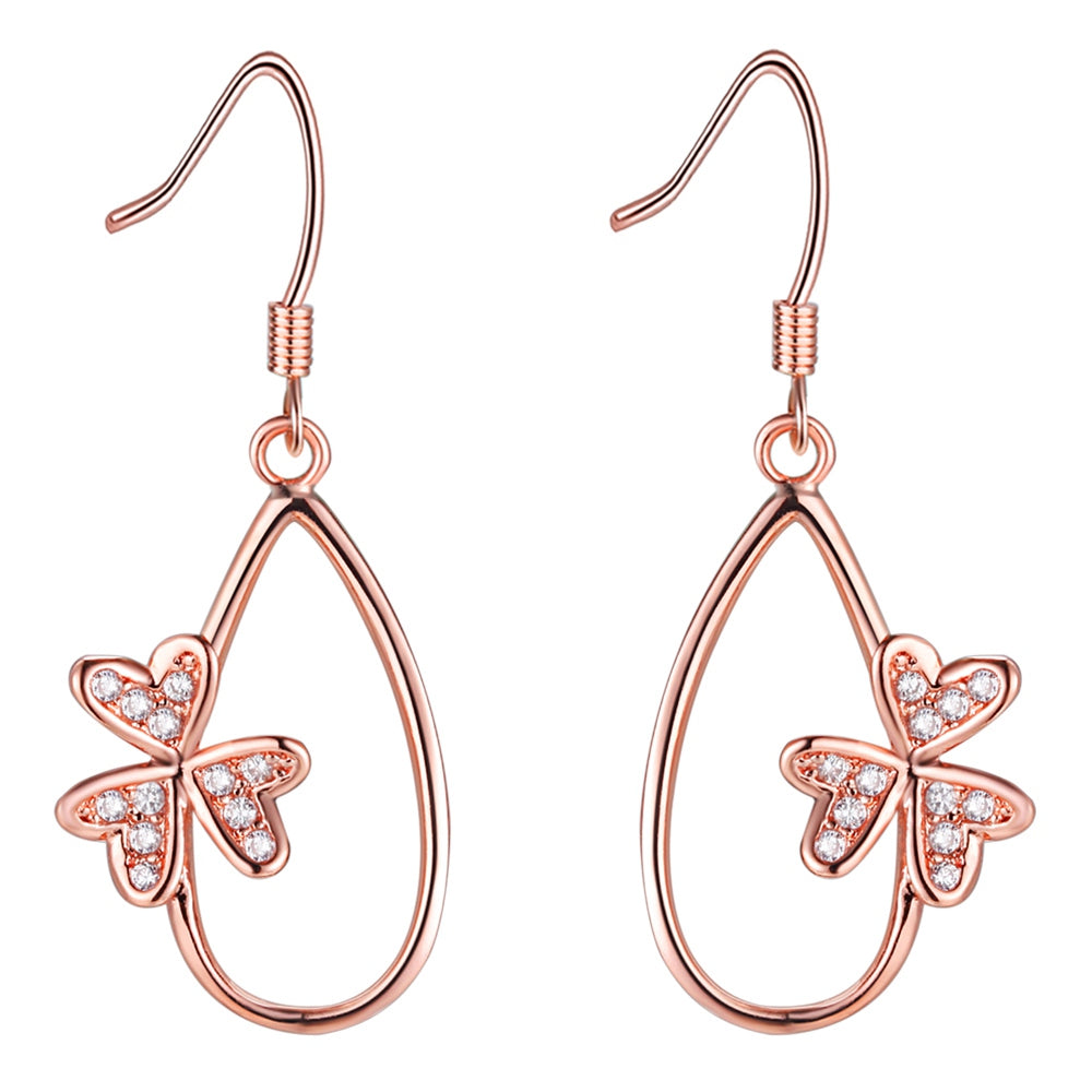 Rose Gold Earrings LSR920