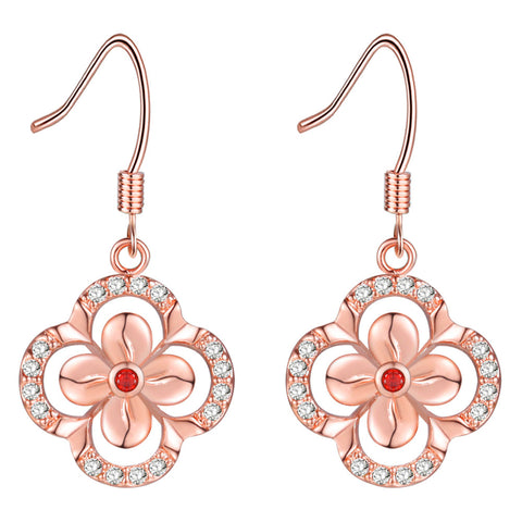 Rose Gold Earrings LSR961