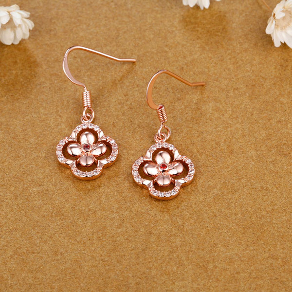 Rose Gold Earrings LSR961