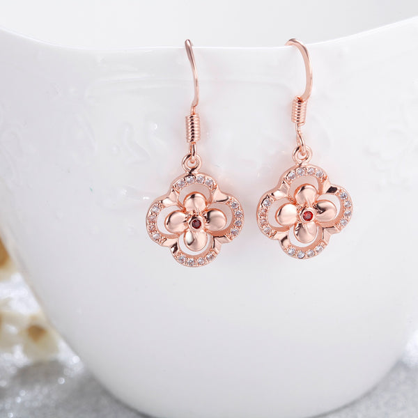 Rose Gold Earrings LSR961