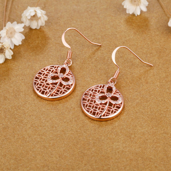 Rose Gold Earrings LSR967