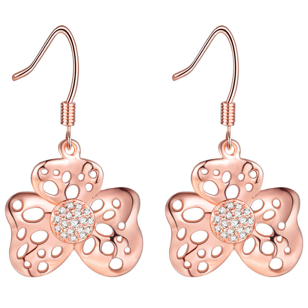 Rose Gold Earrings LSR976