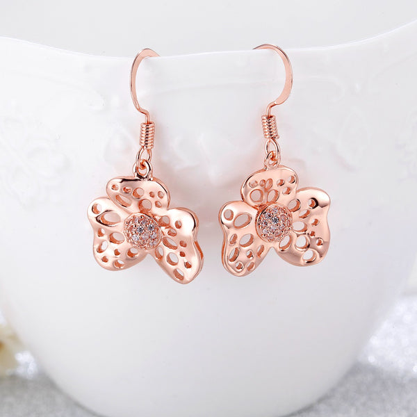 Rose Gold Earrings LSR976