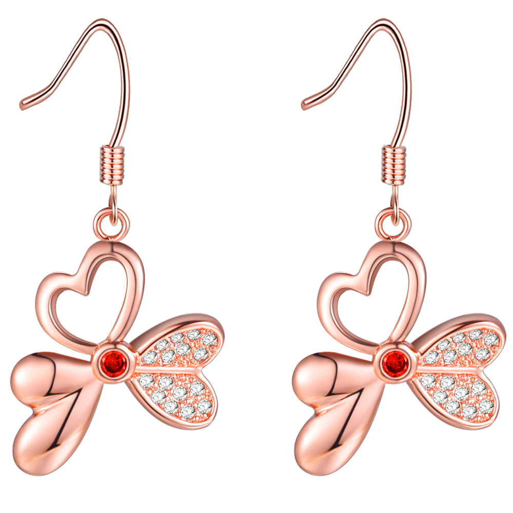 Rose Gold Earrings LSR980