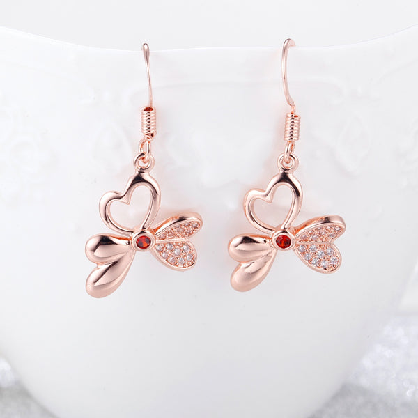 Rose Gold Earrings LSR980