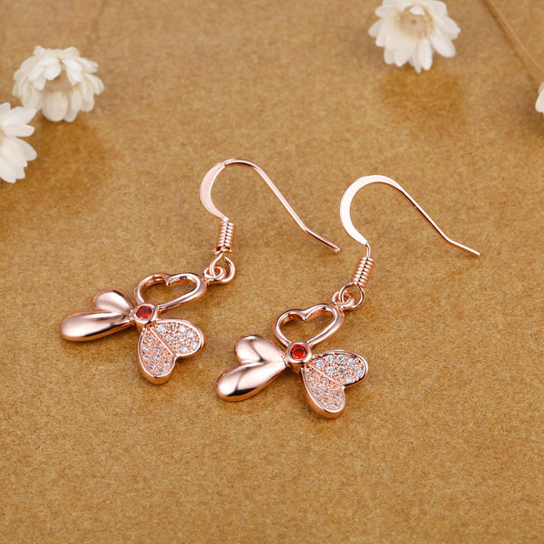 Rose Gold Earrings LSR980