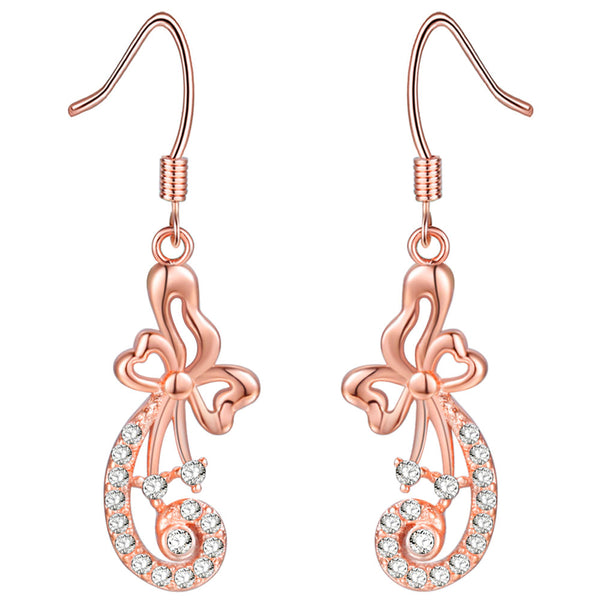 Rose Gold Earrings LSR982