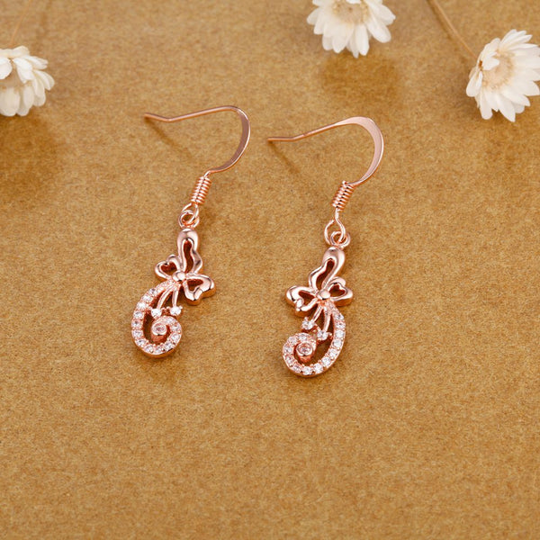 Rose Gold Earrings LSR982