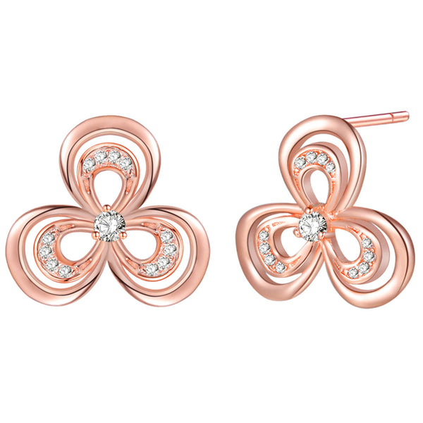 Rose Gold Earrings LSR991