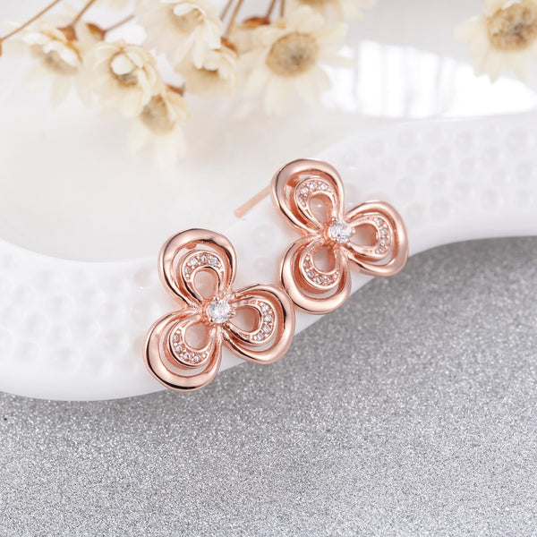 Rose Gold Earrings LSR991