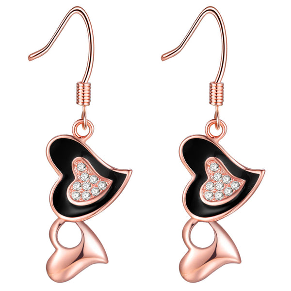 Rose Gold Earrings LSR995