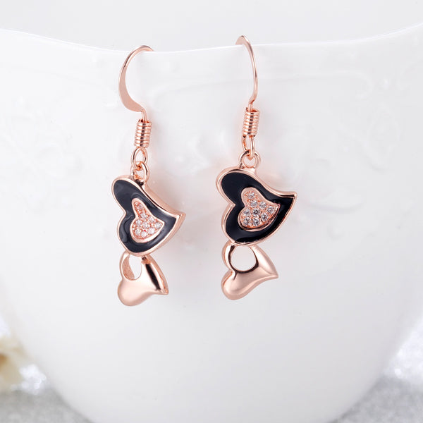 Rose Gold Earrings LSR995