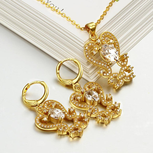 Gold Jewelry Set LSS002