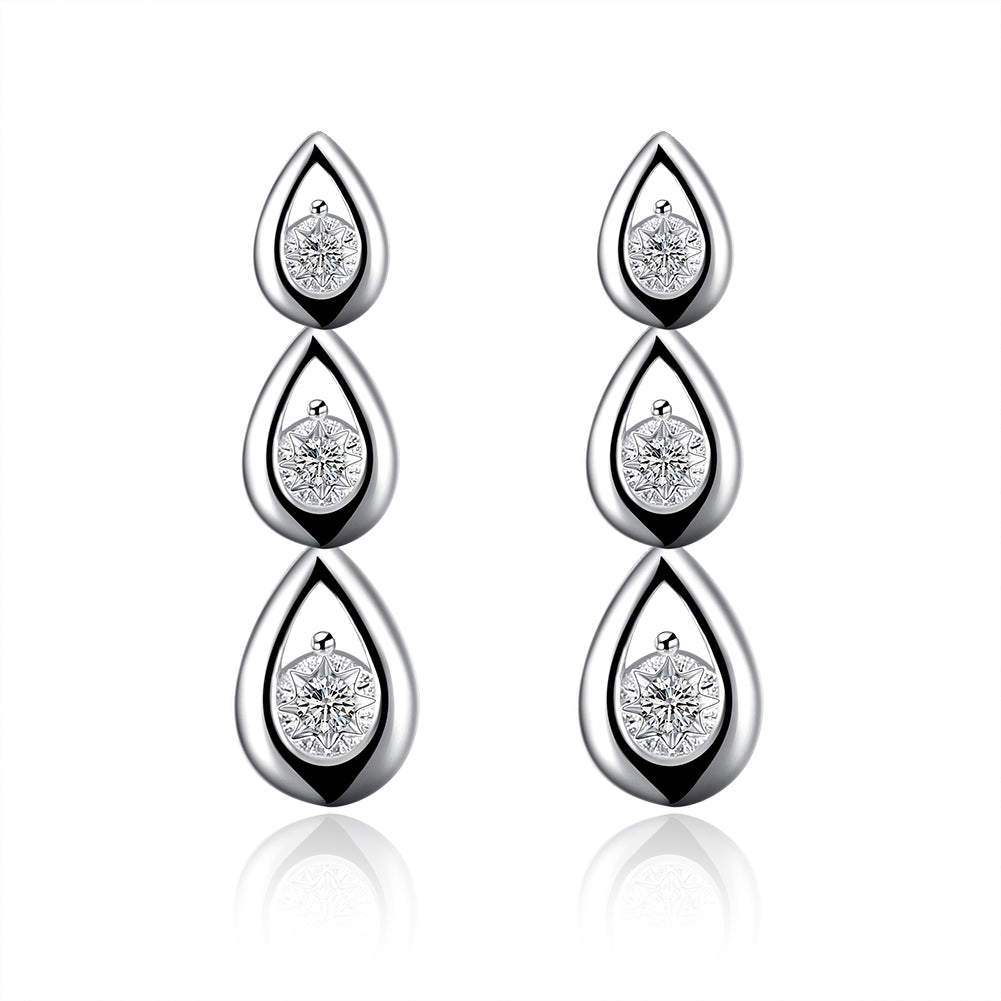 Silver Earrings LSE775
