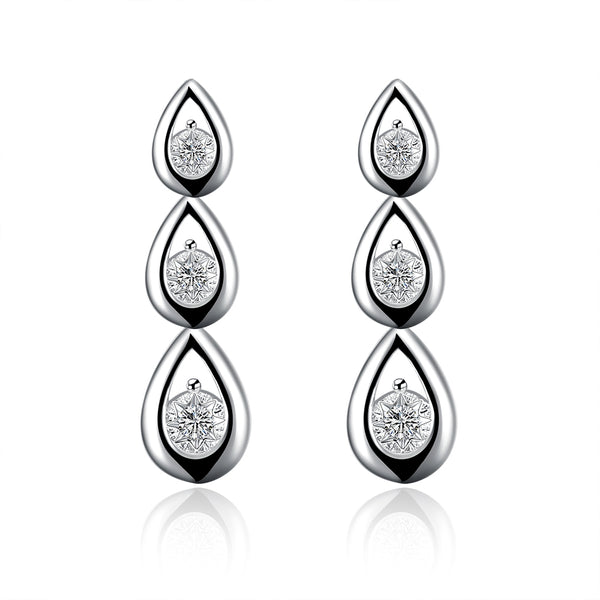 Silver Earrings LSE775