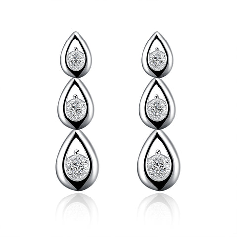 Silver Earrings LSE775