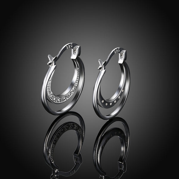 Silver Earrings LSE779