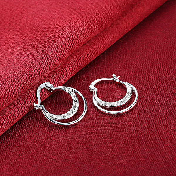 Silver Earrings LSE779