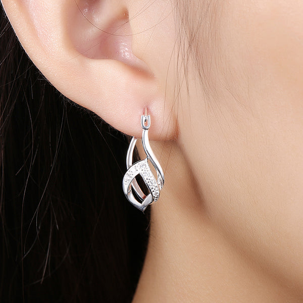 Silver Earrings LSE780