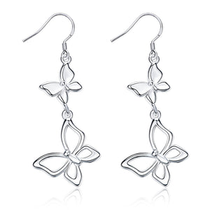 Silver Earrings LSE824