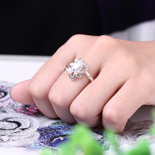 Silver Ring LSR044-D