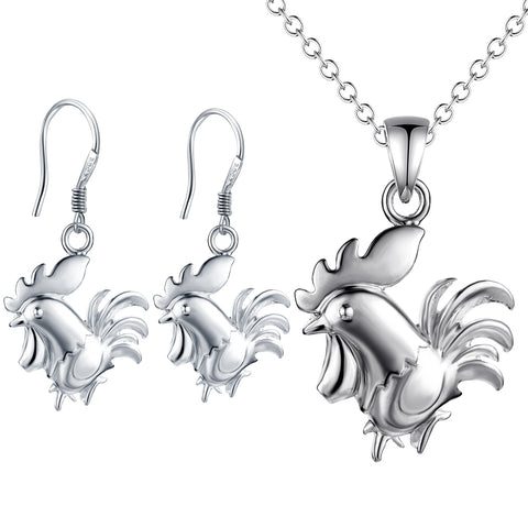 Silver Kids Jewelry Set LST064