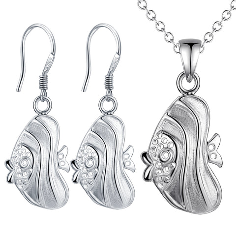 Silver Kids Jewelry Set LST067