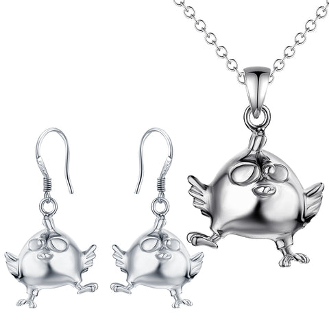Silver Kids Jewelry Set LST068