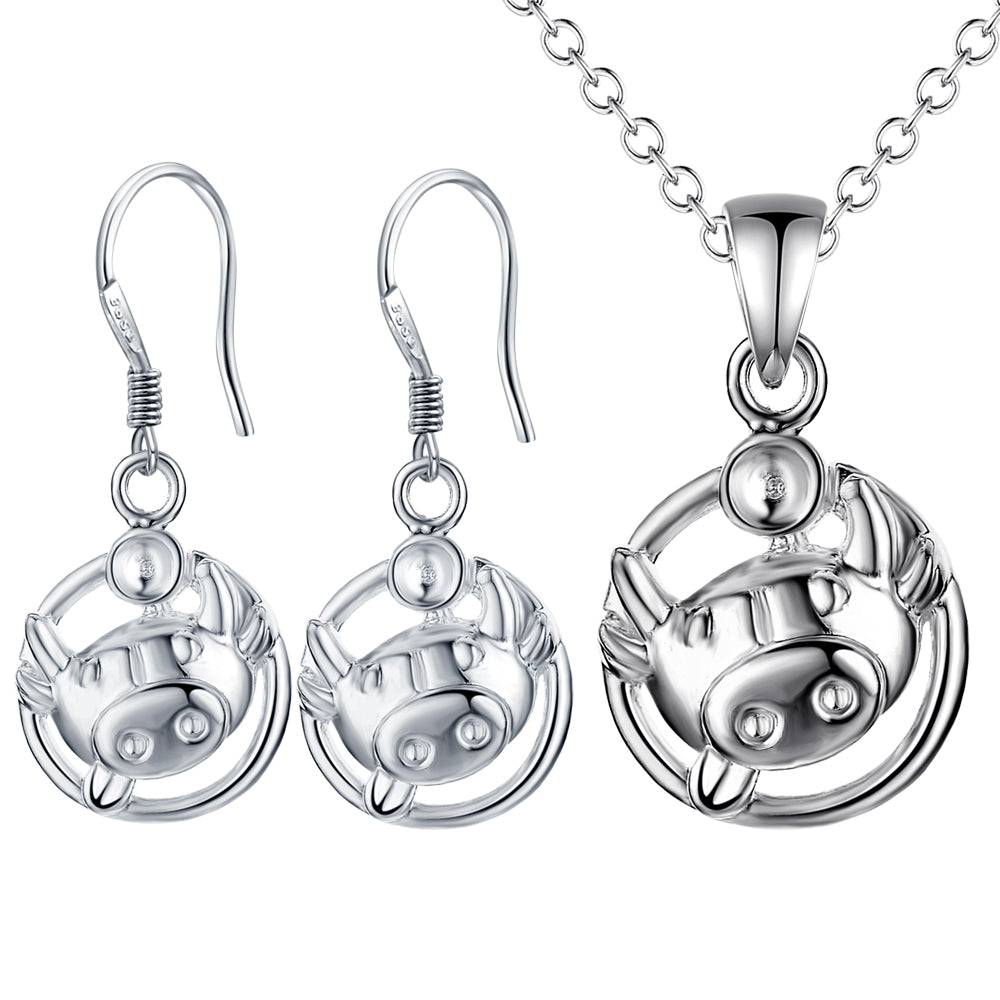 Silver Kids Jewelry Set LST070