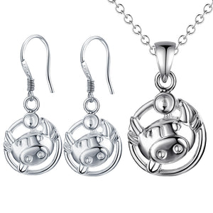 Silver Kids Jewelry Set LST070