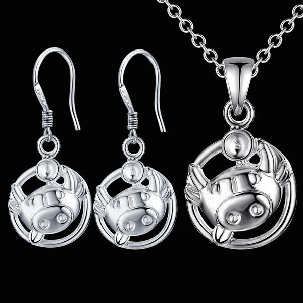 Silver Kids Jewelry Set LST070