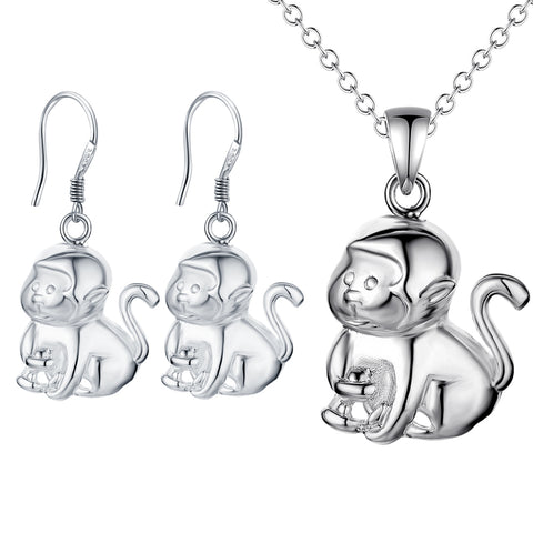Silver Kids Jewelry Set LST071