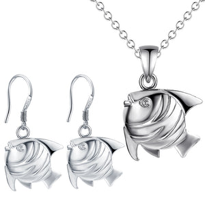 Silver Kids Jewelry Set LST074