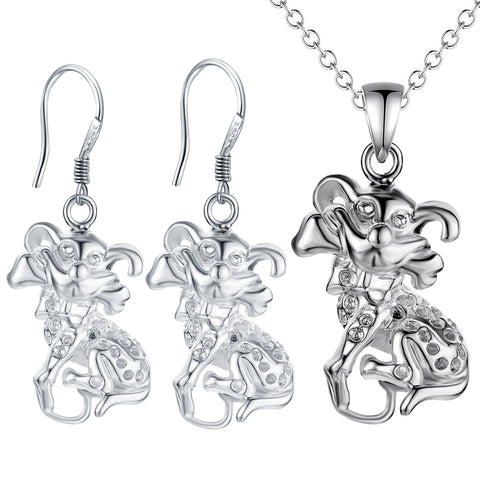 Silver Kids Jewelry Set LST075