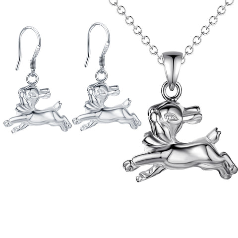 Silver Kids Jewelry Set LST077