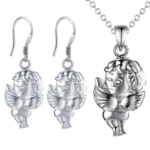 Silver Kids Jewelry Set LST078