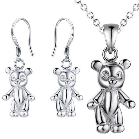 Silver Kids Jewelry Set LST081