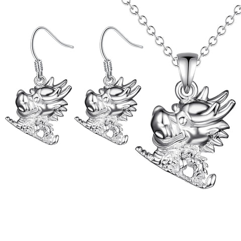 Silver Kids Jewelry Set LST083
