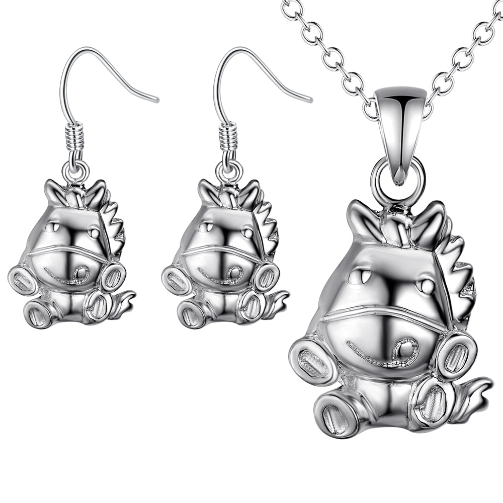 Silver Kids Jewelry Set LST084