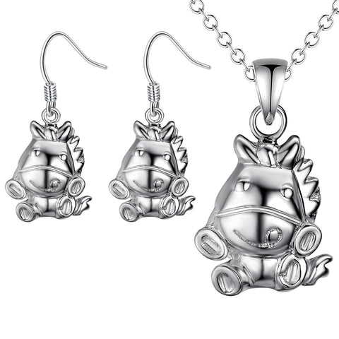 Silver Kids Jewelry Set LST084
