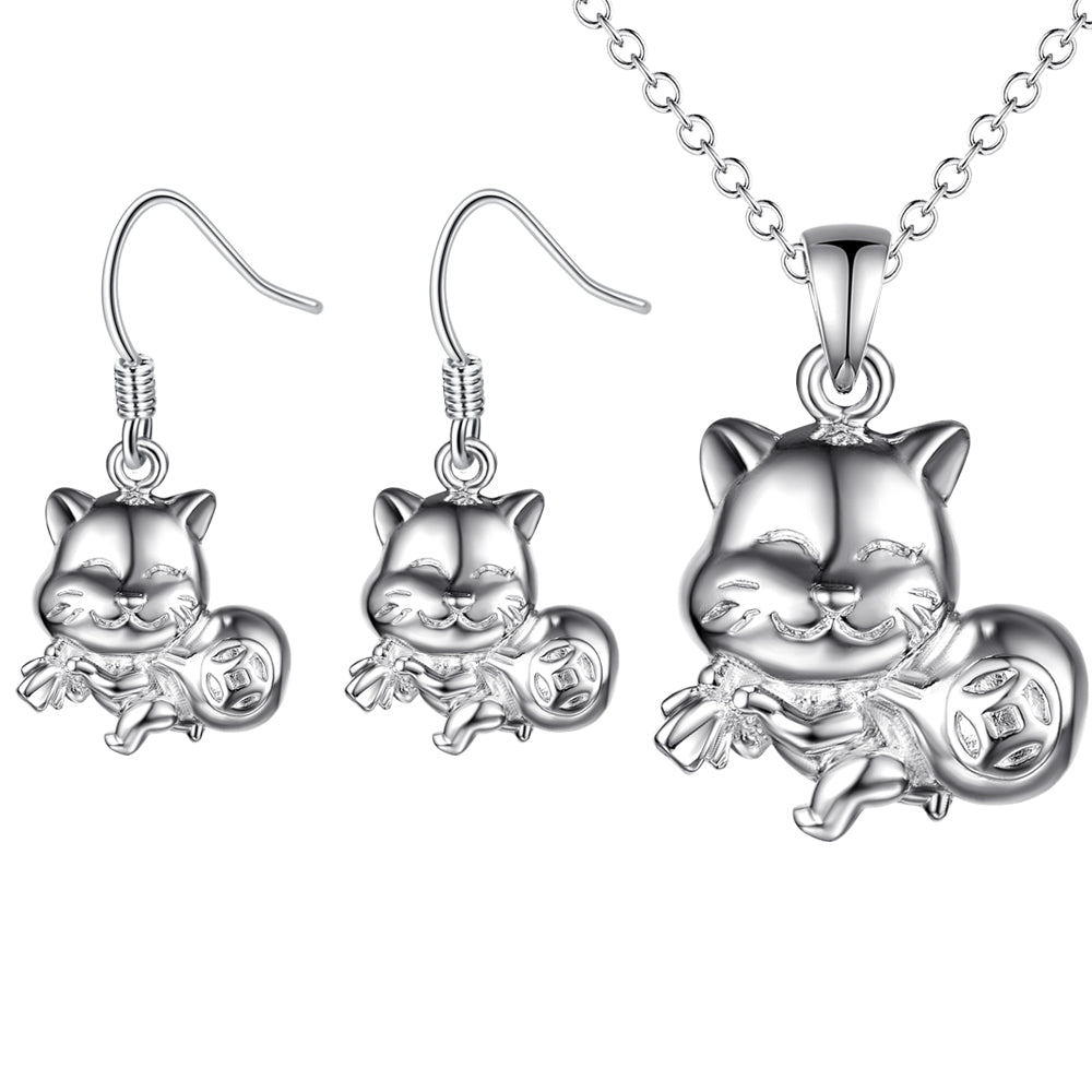 Silver Kids Jewelry Set LST085