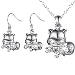Silver Kids Jewelry Set LST085