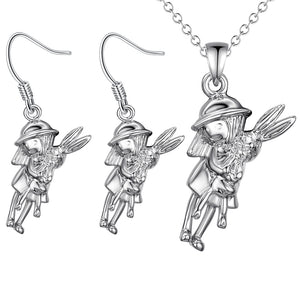Silver Kids Jewelry Set LST086