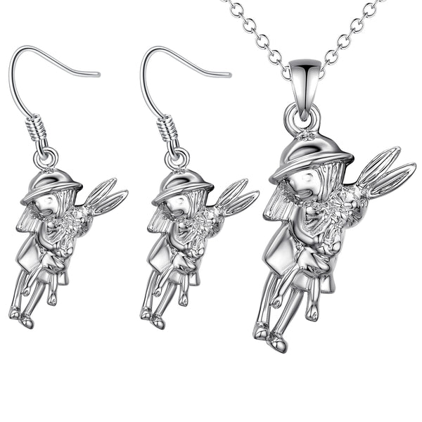 Silver Kids Jewelry Set LST086
